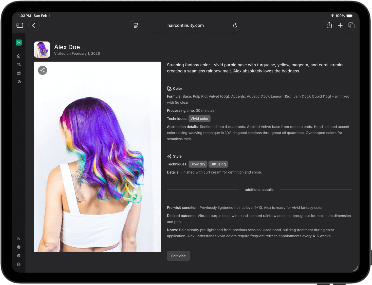 haircontinuity.com screenshot